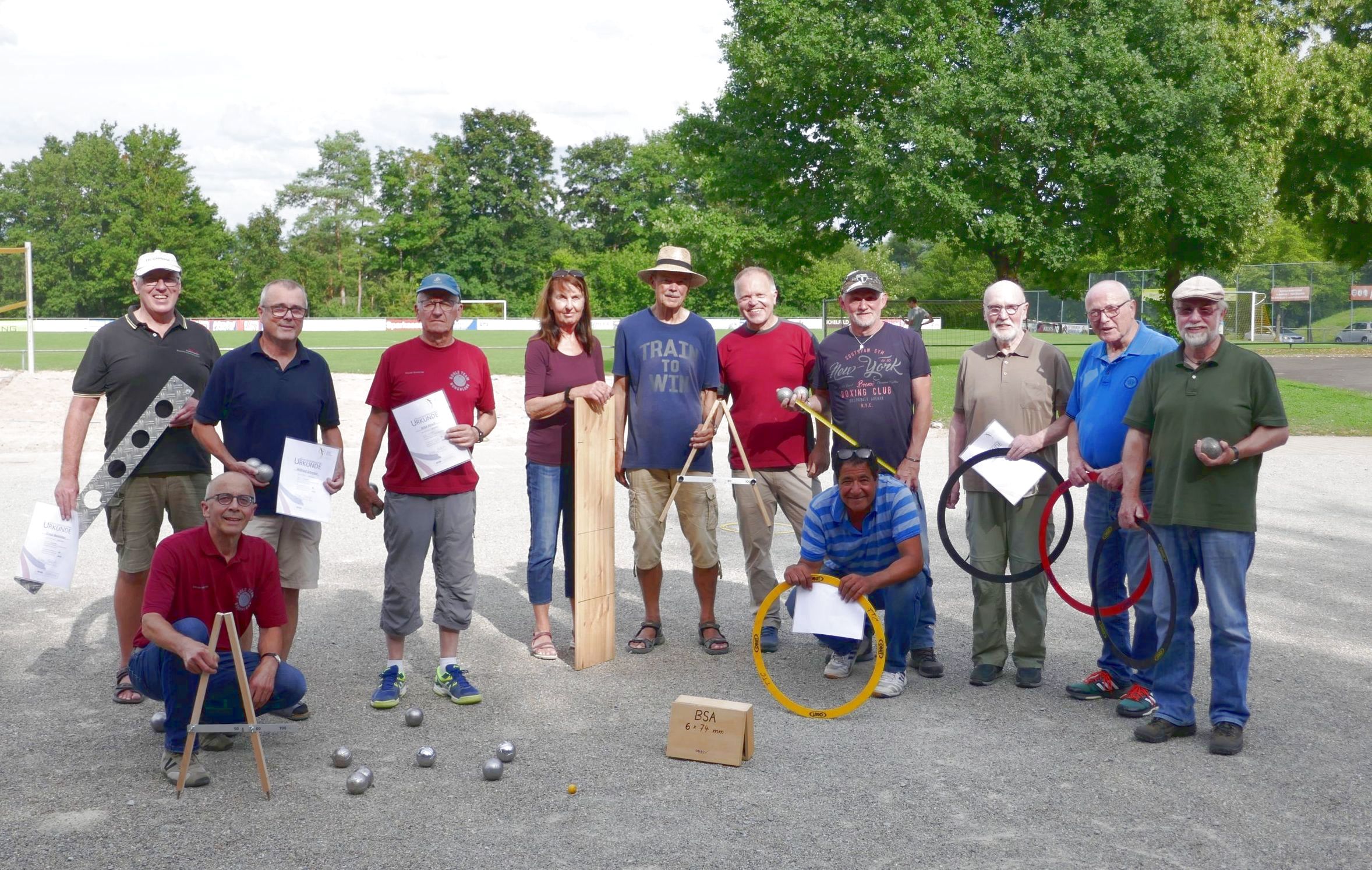 Read more about the article Tolle Leistungen beim Boule-Sportabzeichen-Tag